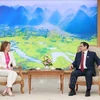 越南政府总理范明政会见斯洛文尼亚副总理兼外交和欧洲事务部长