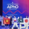 4名越南学生在亚洲物理奥林匹克竞赛均夺得铜牌