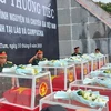 昆嵩省为在老挝和柬埔寨牺牲的烈士举行追悼会和安葬仪式