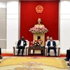 科特迪瓦共和国国民议会副议长率团访问广宁省