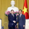 越南国家主席武文赏会见俄罗斯联邦最高法院首席大法官维亚切斯拉夫·列别杰夫 