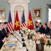 越共中央对外部代表团圆满结束对美国的工作访问