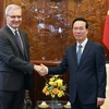 越南国家主席武文赏会见法国驻越南大使尼古拉斯·沃纳里