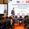 马来西亚总理安瓦尔·易卜拉欣出席越南与马来西亚企业论坛