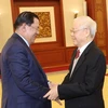 越南领导人祝贺柬埔寨成功举办第七届国会选举