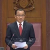 新加坡新任国会议长宣誓就职