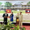 越南太平省援建老挝沙耶武里省的一所高中学校正式移交使用