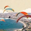 岘港市将滑翔伞运动打造成为该市新的招牌名片 