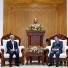 老挝领导人高度评价越南和平委员会的到访