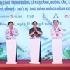 越南政府总理范明政出席隆城机场和新山一机场三个主要标段动工仪式