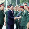 越南国家主席武文赏出席国防学院的开学典礼