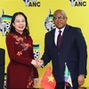 越南国家副主席武氏映春会见南非执政党领导和企业界代表