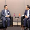 越南外交部长裴青山与老挝、所罗门群岛、乌干达和欧委会高级官员举行双边会晤