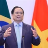 越南总理范明政在巴西外交部发表重要讲话 
