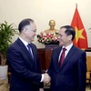 越南外交部部长裴青山会见中国外交部长助理农融