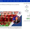 东南亚足联主席对越南足球的进步和贡献表示印象深刻
