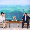 越南政府总理范明政会见日本外务大臣上川阳子