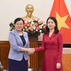 越南外交部副部长阮明姮会见中国重庆市政府副市长张国智