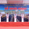 越南政府副总理黎明慨出席宣光-河江高速公路开工仪式