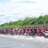 热闹非凡的2023年老挝赛舟节开幕