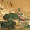 越南著名画家黎普画作《鸳鸯戏莲》以120万欧元的价格在巴黎苏富比成功拍卖 