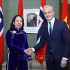 越南国家副主席武氏映春与挪威首相乔纳斯·加尔·斯托雷会谈的联合公报