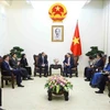 越南政府副总理黎明慨会见澳新银行集团总经理谢恩·埃利奥特