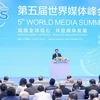 越南通讯社副社长段氏雪绒出席第五届世界媒体峰会 
