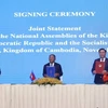 柬老越三国国会高层会议：加强三国议会合作