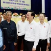 越南国家主席武文赏在岘港市接待选民