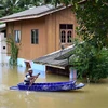 泰国南部数万人遭受洪水影响