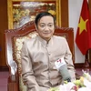 越南驻老挝大使阮伯雄强调老挝总理对越南进行正式访问的重要意义