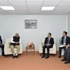 政府副总理陈流光会见印度古吉拉特邦首席部长帕特尔