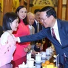 越南国家主席武文赏会见“善事”代表团