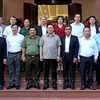 国会主席王廷惠与嘉莱省委常委会举行工作会议