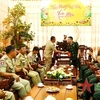 柬埔寨蒙多基里省公安司走访拜年得乐省边防部队