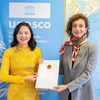 越南驻联合国教科文组织大使向联合国教科文组织总干事递交国书