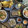 越南南部春节餐桌上的美食