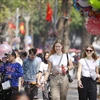 春节期间河内接待国际游客人数大幅增加
