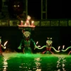 越南木偶戏每天晚上在富国岛黄昏镇免费演出