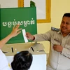 柬埔寨执政党表示在参议院选举中获胜