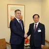 越南外交部长裴青山在日内瓦会见联合国和各国领导