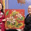 越南国家副主席武氏映春会见美国参议院临时议长帕蒂·默里 和副国务卿伊丽莎白·艾伦