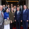 越南国会主席王廷惠会见美国-东盟商务理事会代表团