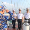 海军学院：黎贵惇286号帆船开展远程航海训练活动