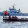 越南海警与印度海岸警卫队开展海上溢油应急联合演练