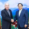 越南政府总理范明政会见巴西外长维埃拉