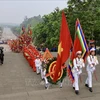 越南政府总理范明政出席雄王祭祖仪式