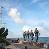 组图：长沙群岛解放45年后 如磐石屹立在风口浪尖