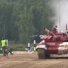 国际军事比赛：越南参赛队圆满完成“坦克两项”首战任务
